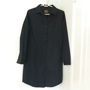 United By Blue Women's Leighlake Shirt Dress Black XS EUC